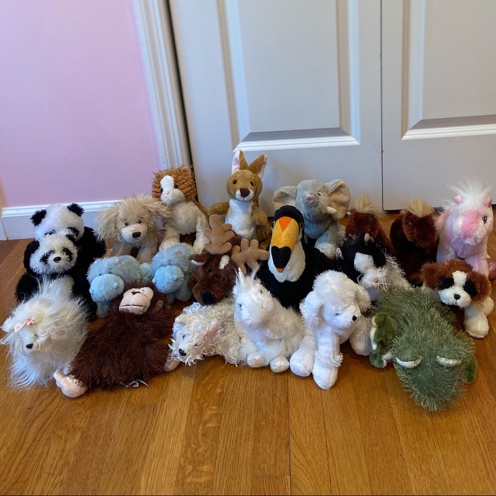 WEBKINZ LOT - 21 Stuffed Animal Plushes - No Codes